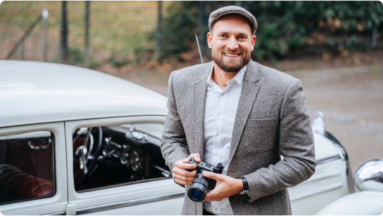 Simon – Hochzeitsvideograf & Hochzeitsfotograf aus Köln